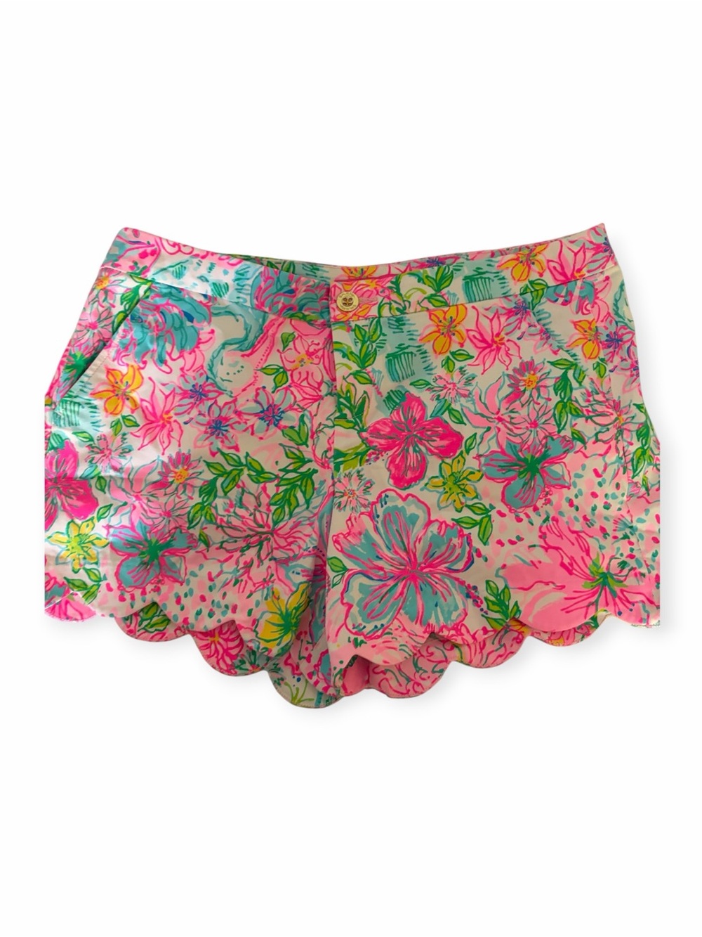 Lilly Pulitzer buttercup shorts size 12